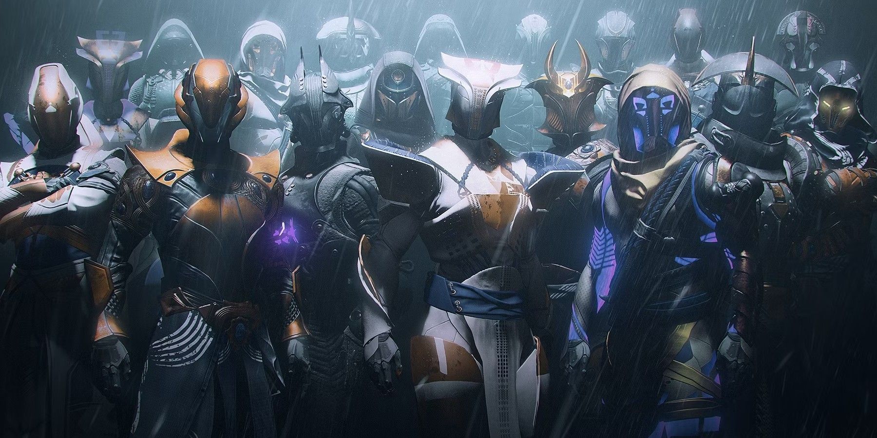 Guardians of Destiny 2 pose with unique armor