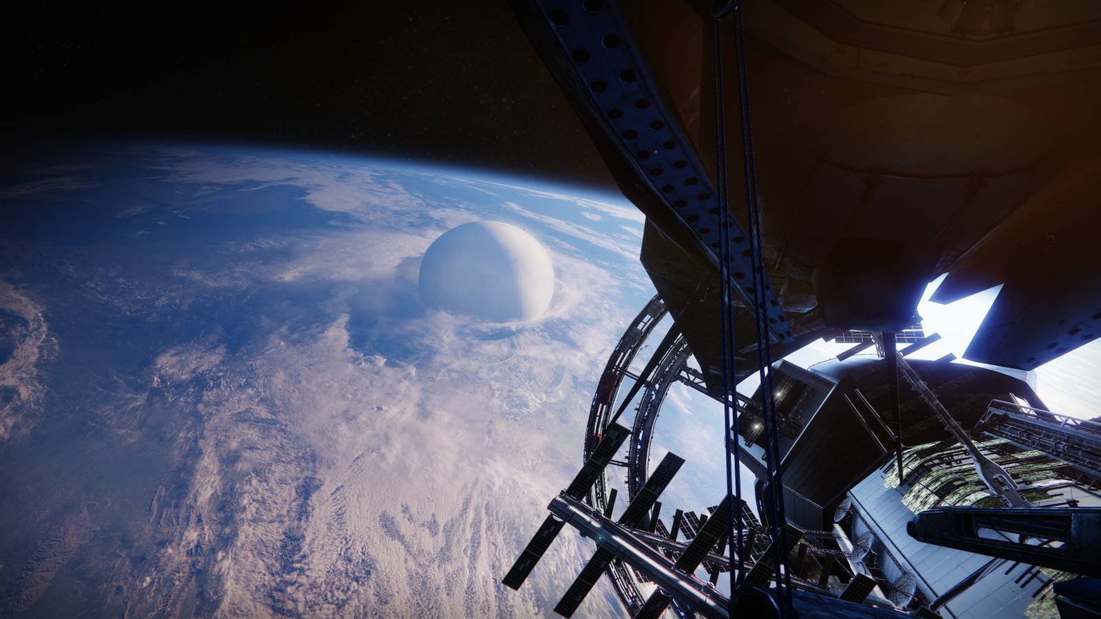 Destiny 2 Seraph Station View