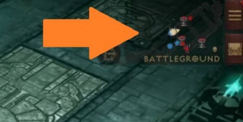 Diablo Immortal Mini Map In Battlegrounds