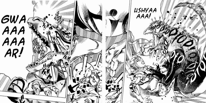 Diego Brando with Scary Monsters