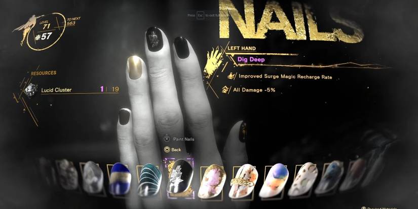 Forspoken Dig Deep Nails