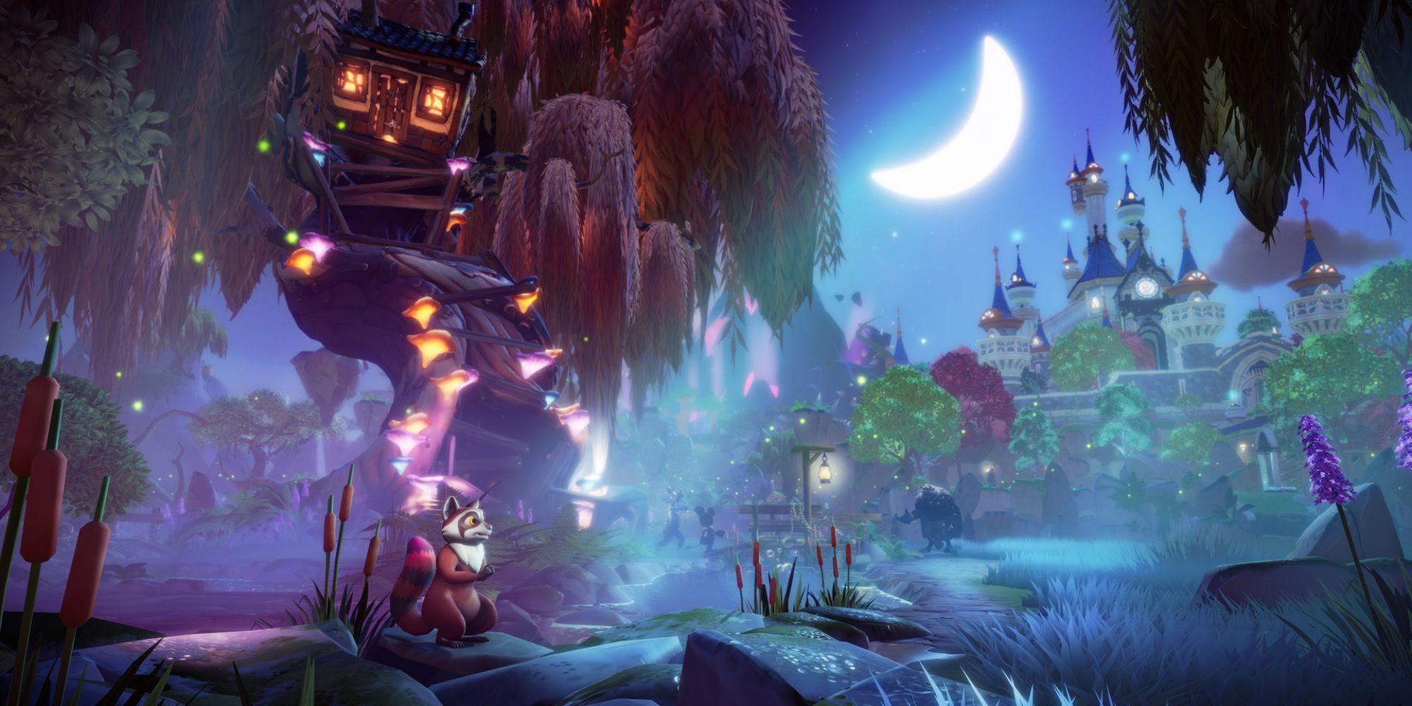 An enchanted forest in Disney Dreamlight Valley
