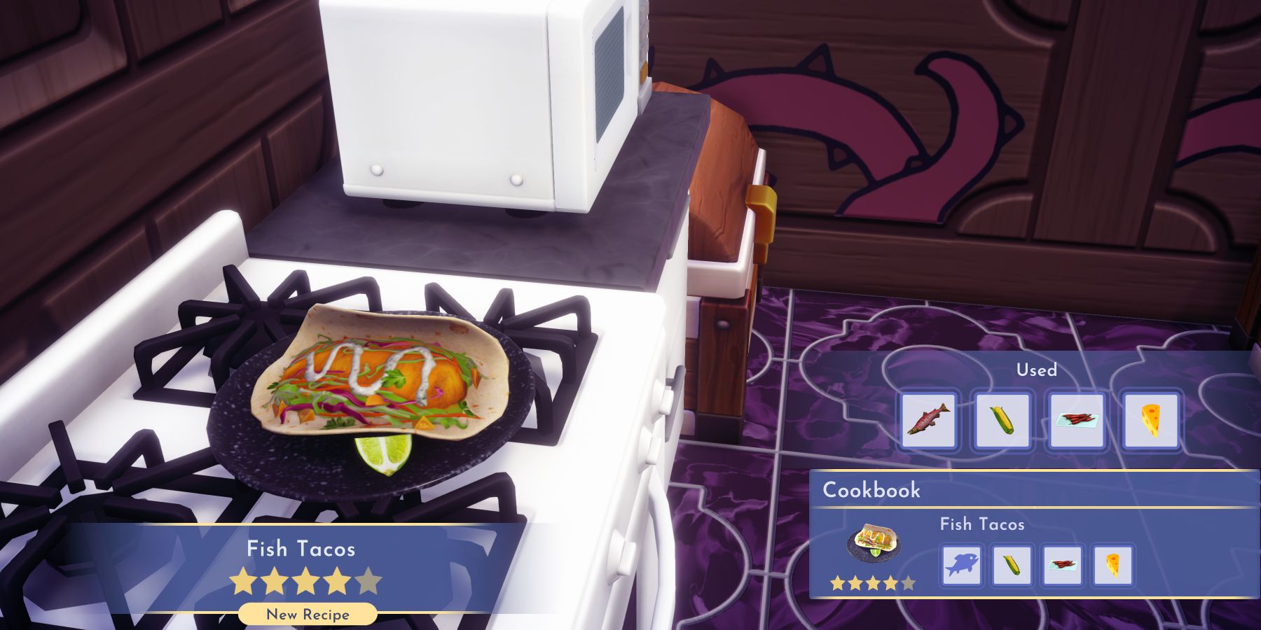 Disney Dreamlight Valley: How to Make Fish Tacos