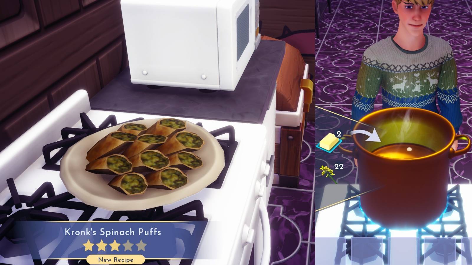 disney-dreamlight-valley-how-to-make-kronks-spinach-puffs4