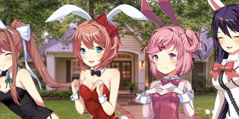 Doki Doki Easter Hunt mod for Doki Doki Literature Club