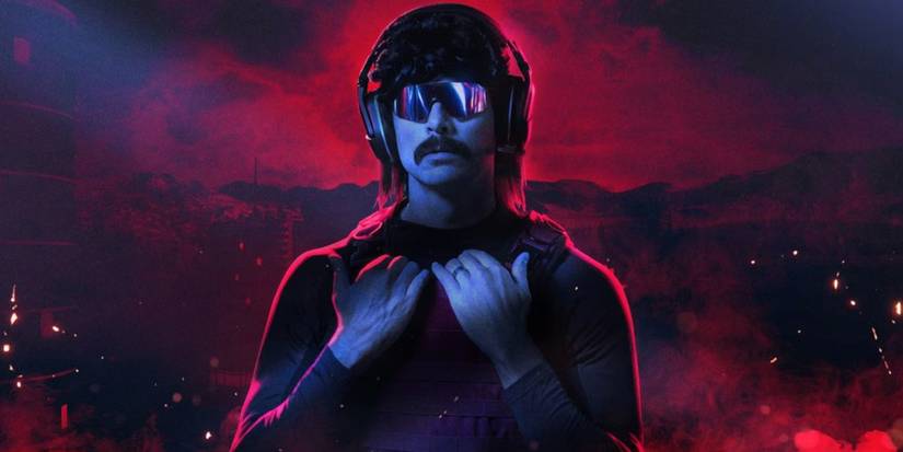 dr disrespect promo art