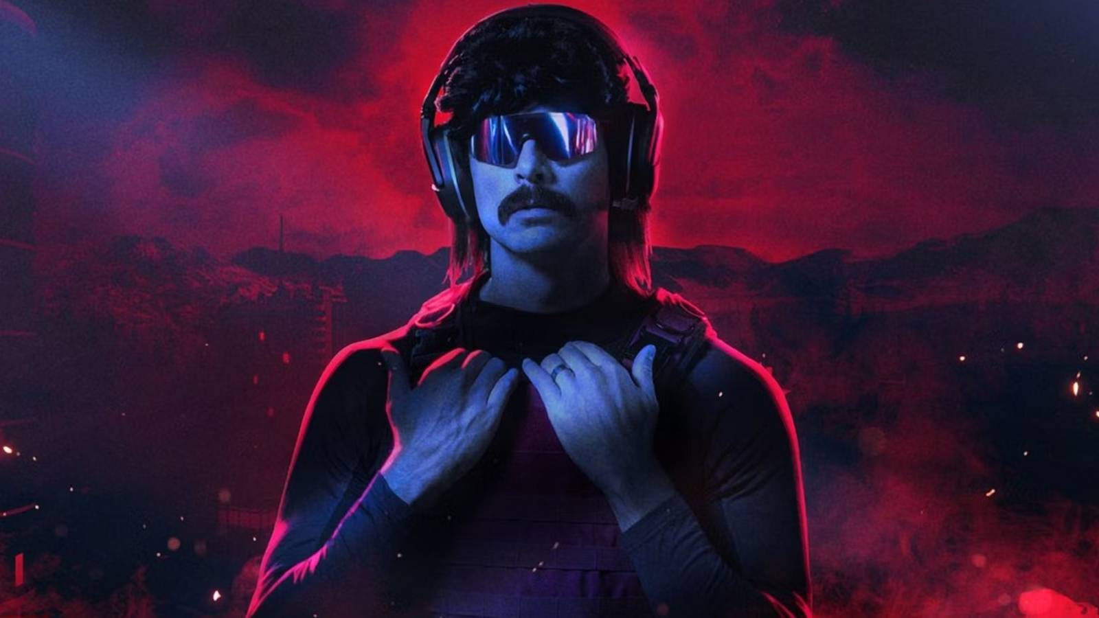 dr disrespect promo art
