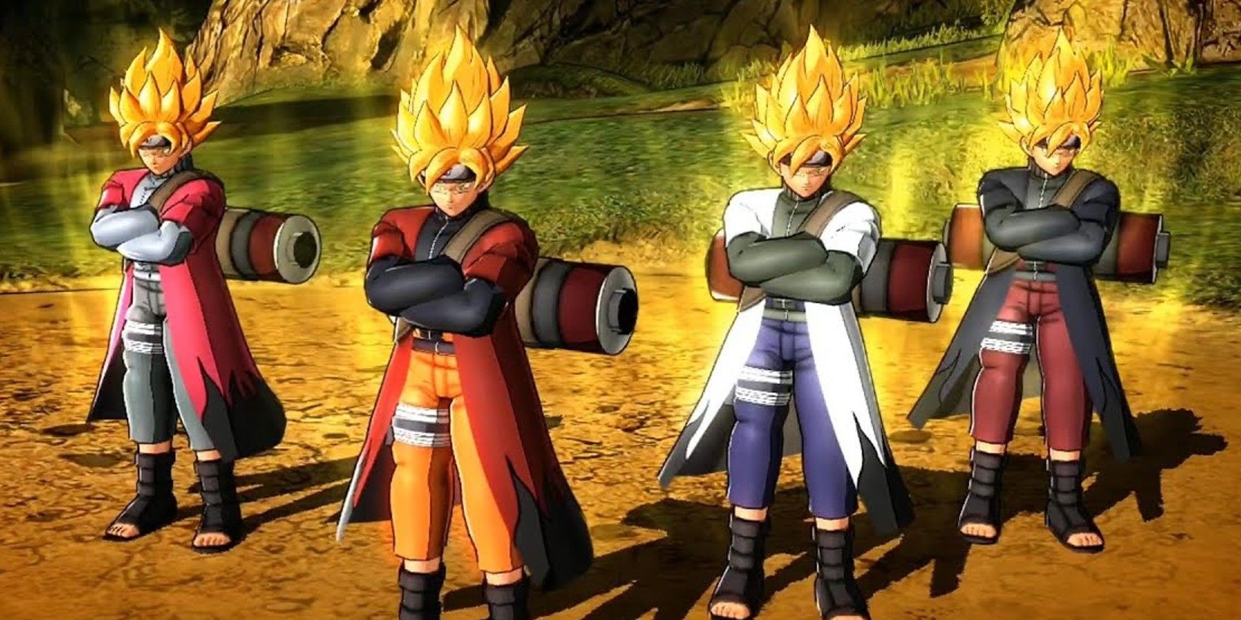 Dragon Ball and Naruto Games Share Issue