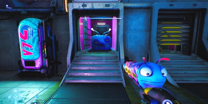 Dreg Town Plaza Chest Location High on Life