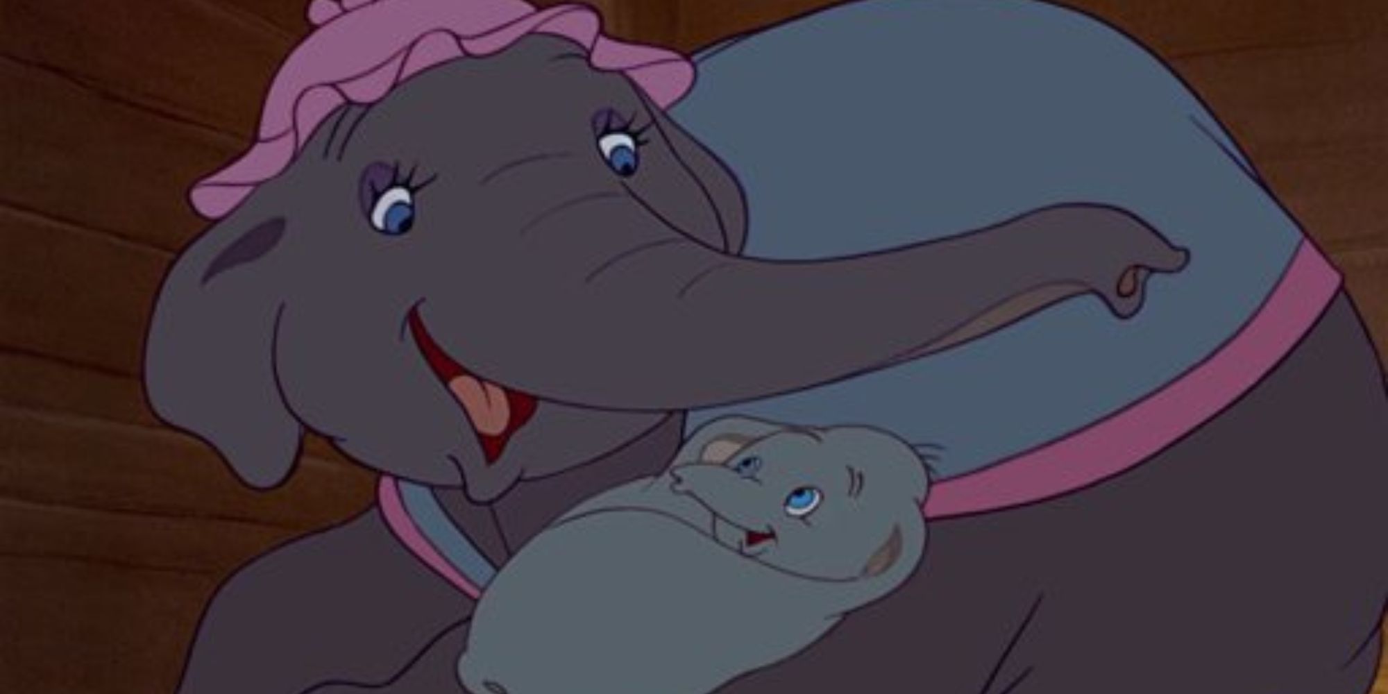 Mrs. Jumbo and Dumbo in Dumbo