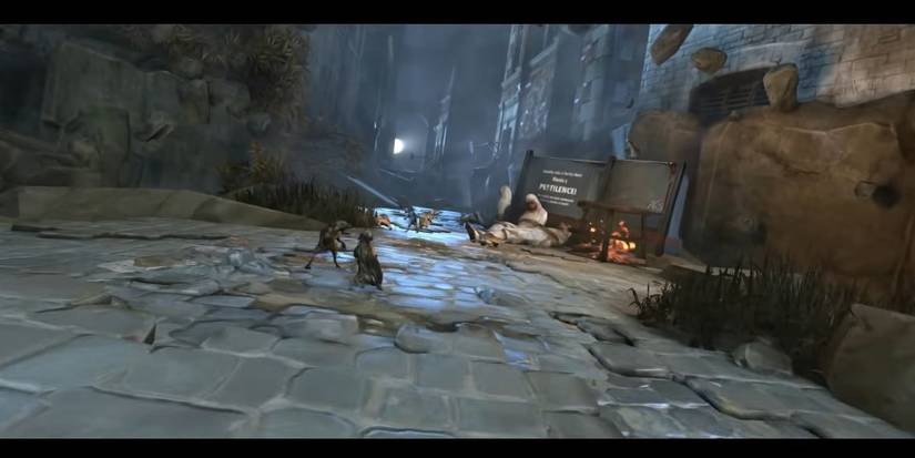 Dishonored Dunwall High Chaos Save Emily Ending