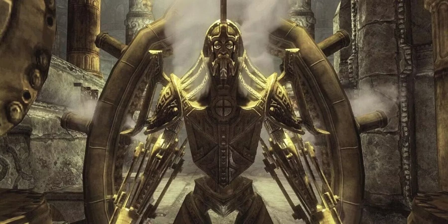 Art of a Dwemer construct in Elder Scrolls