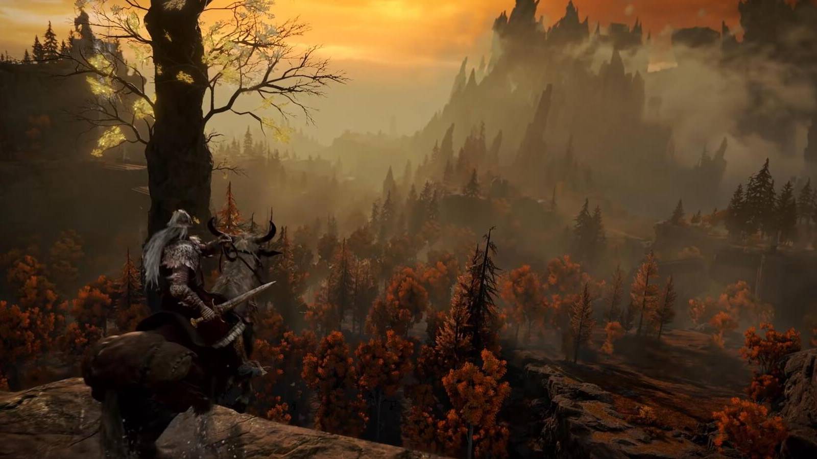 Elden Ring Mounted Cliffside