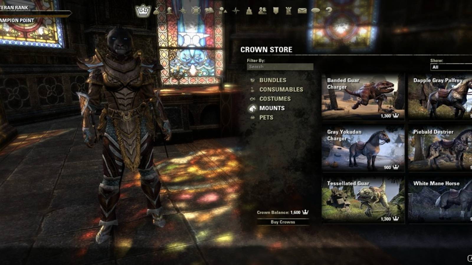ESO Crown Store