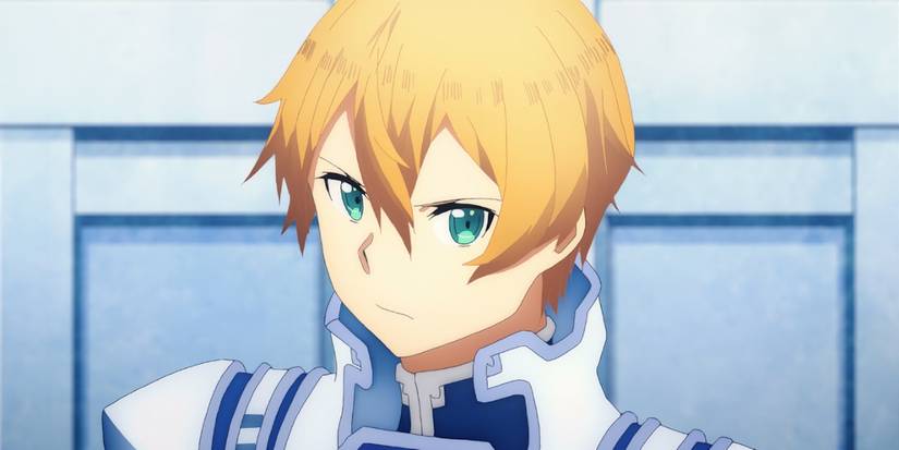 Eugeo glaring