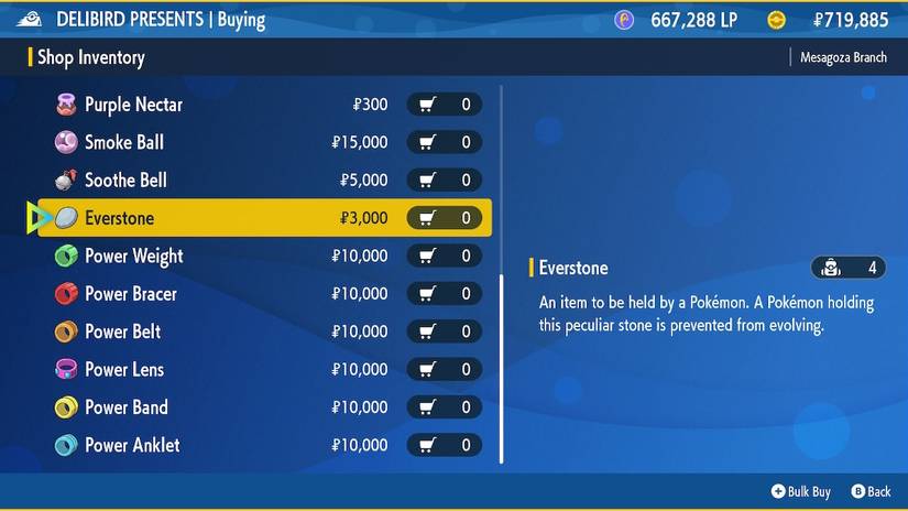 everstone store page pokemon scarlet violet