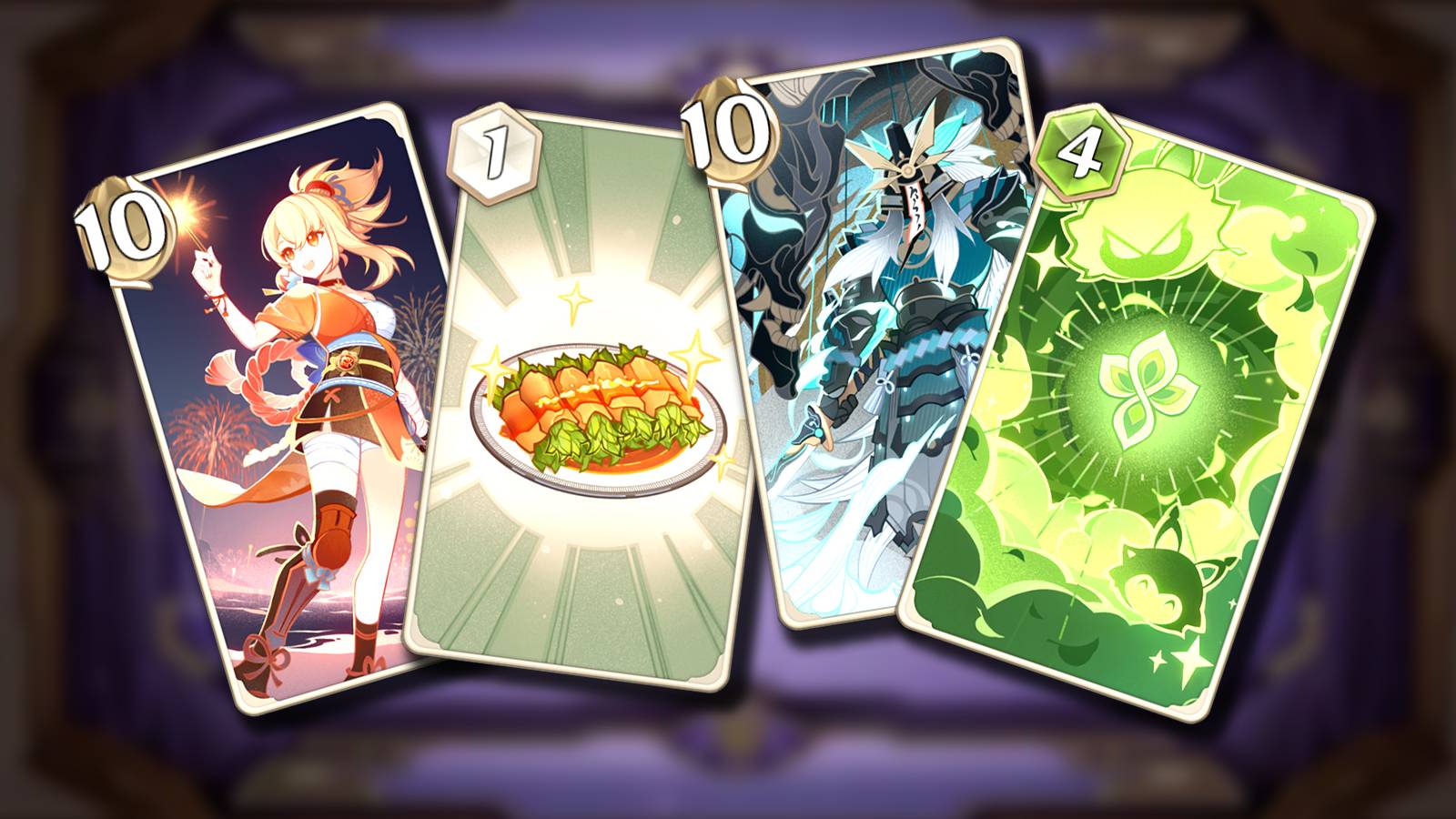 every tcg cards that got nerfed in genshin impact