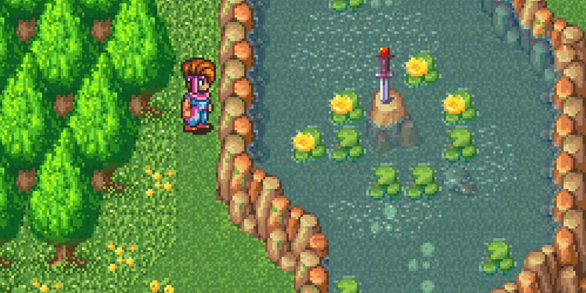 Exploring the world in Secret Of Mana