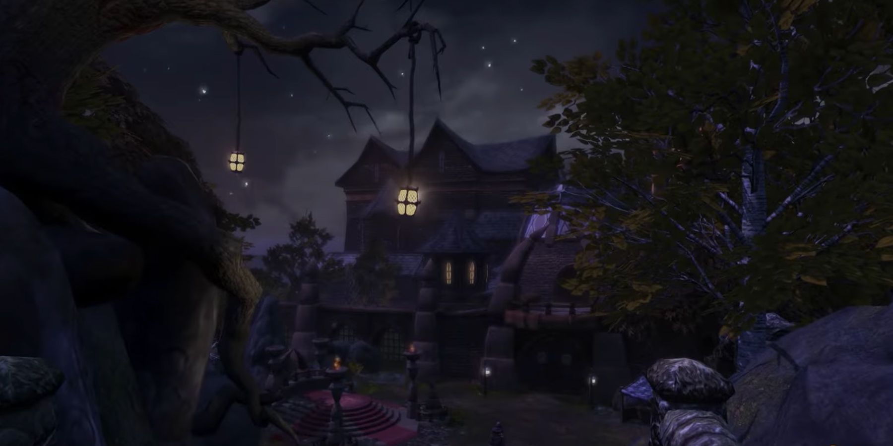 fable heroes guild at night