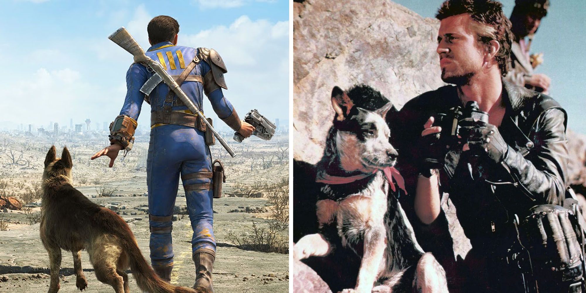 Fallout and Mad Max dogs 