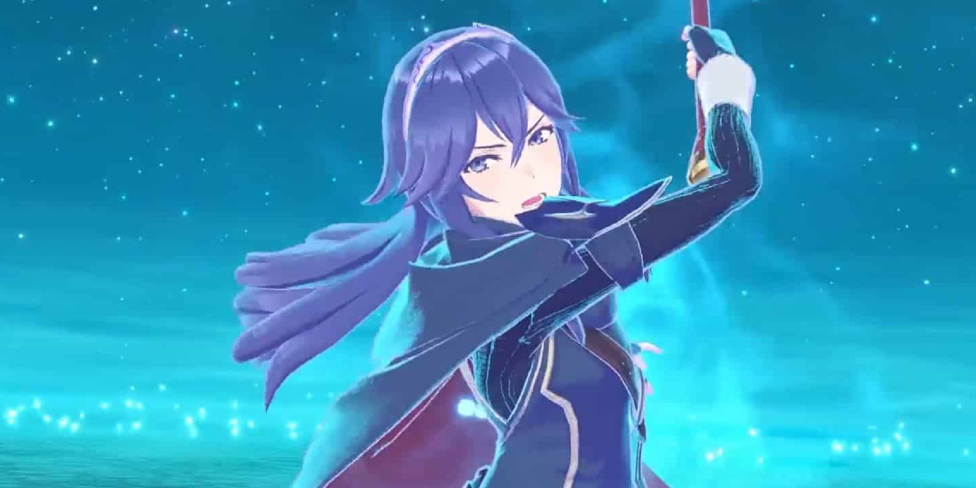 Emblem Lucina appearing in Engage