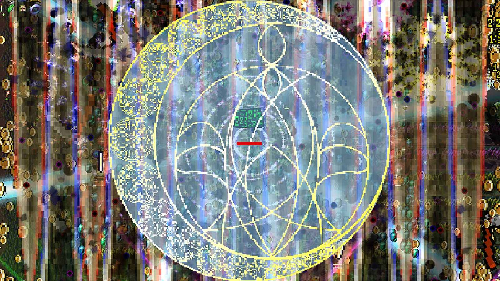 Gorgeous Moon activating in Vampire Survivors