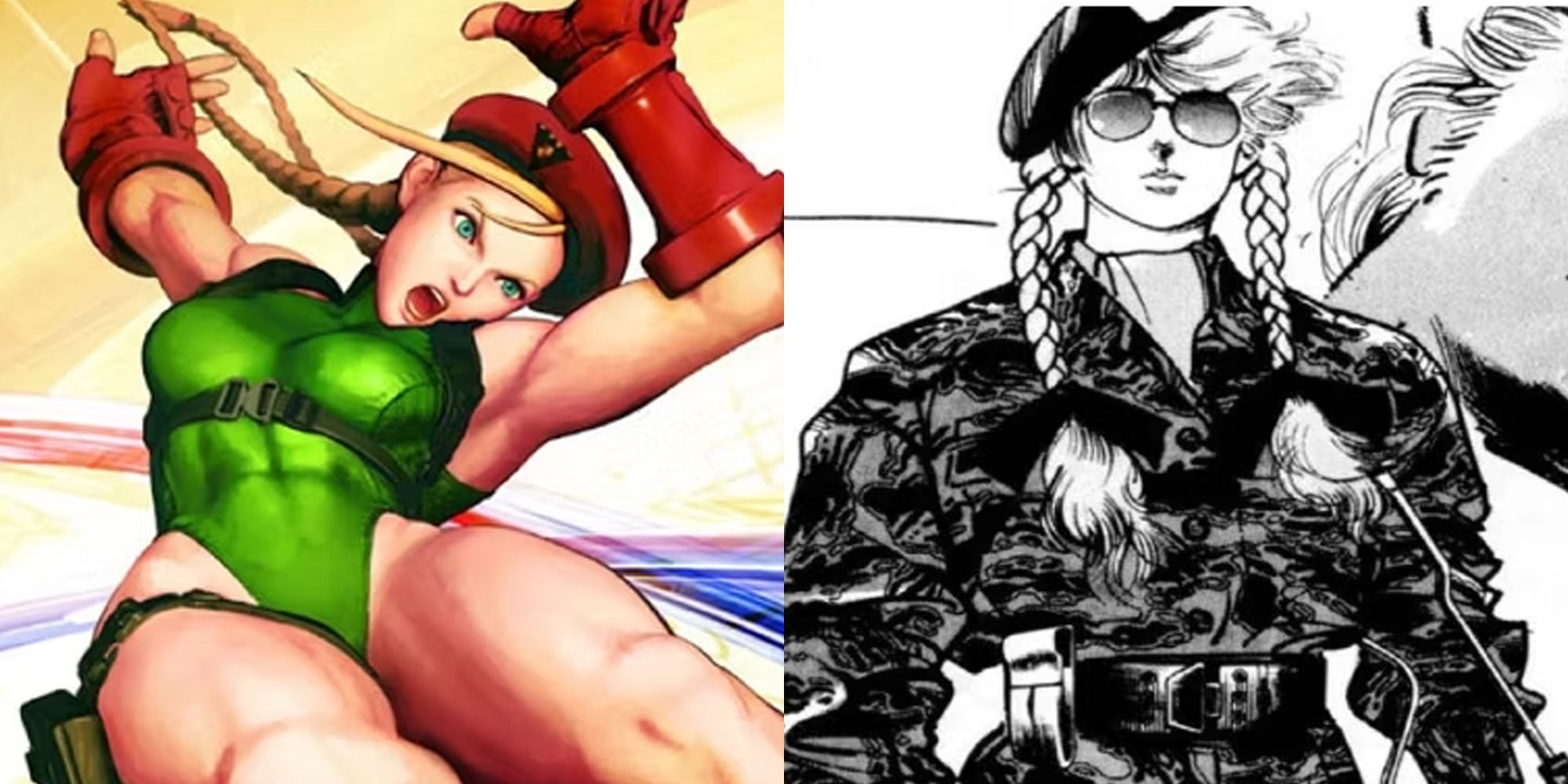Cammy white from a popular fighting game