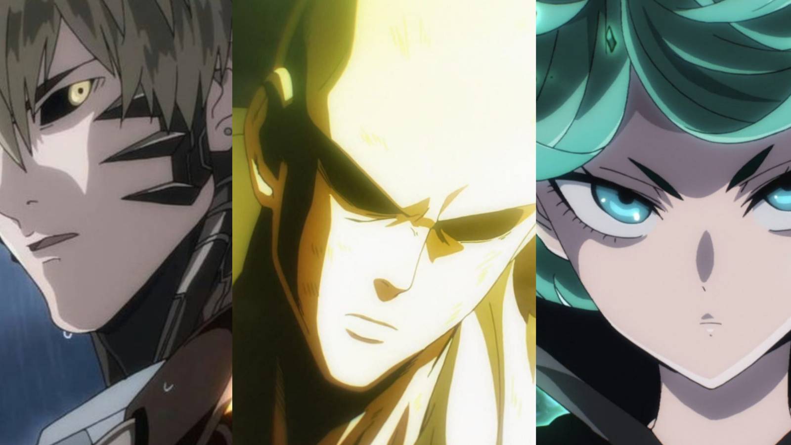 Featured Fastest Characters One Punch Man Saitama Tatsumaki Genos