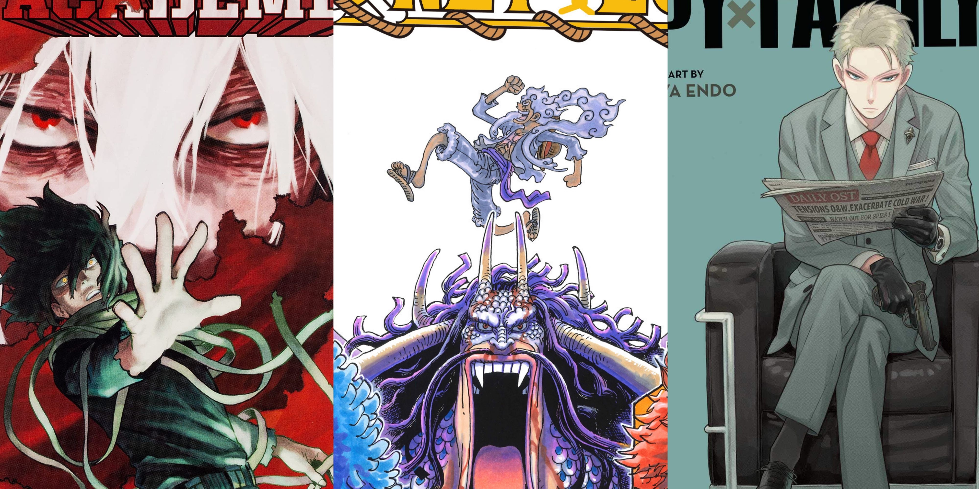 Featured Manga To Keep An Eye One Piece Spy x Family My Hero Academia