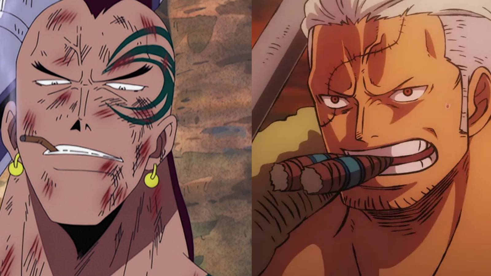 Featured One Piece characters disappeared Smoker Wyper