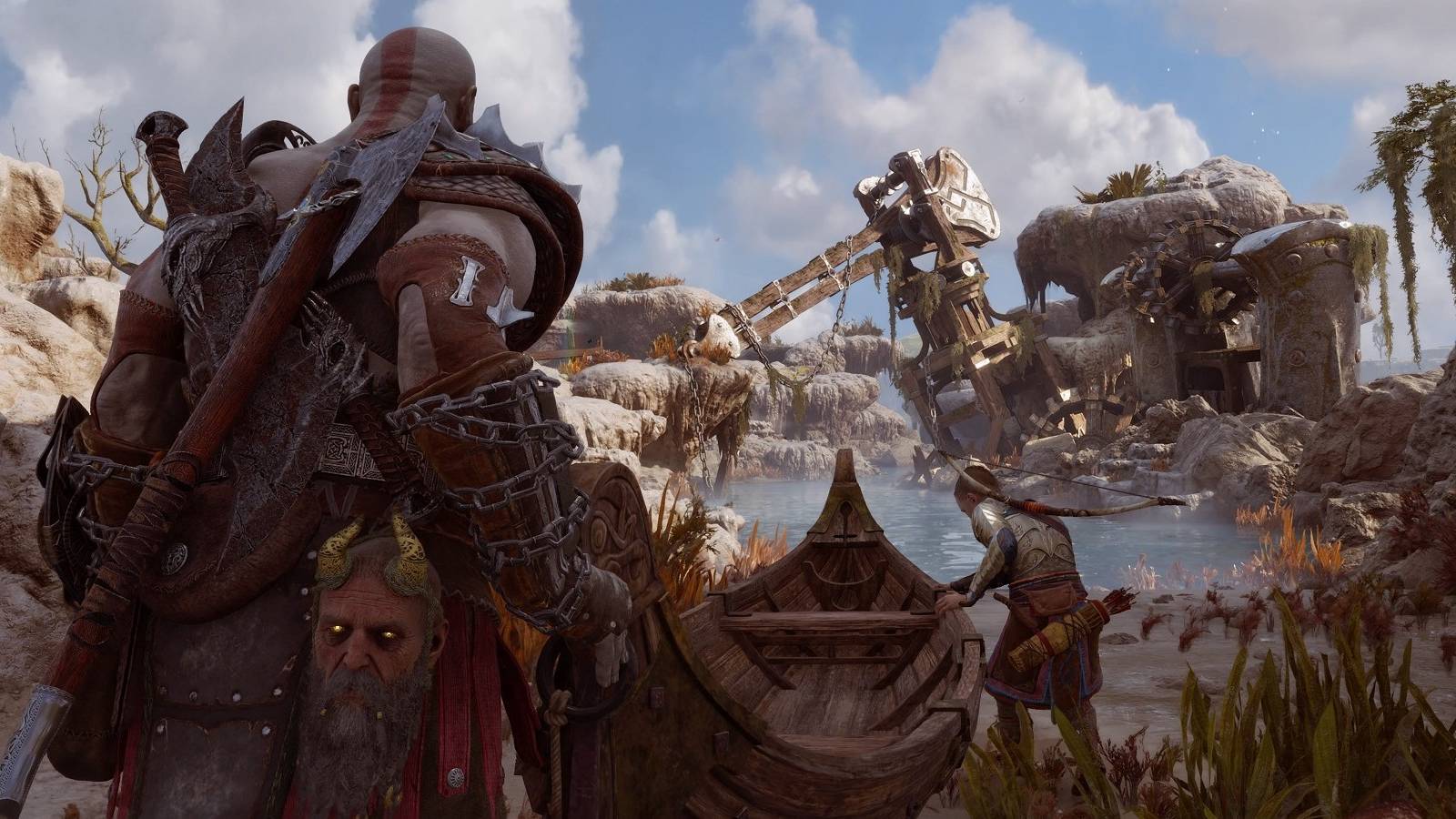 god-of-war-kratos-atreus-boat