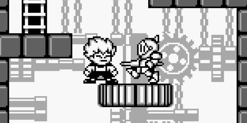 Fighting enemies in Kid Dracula