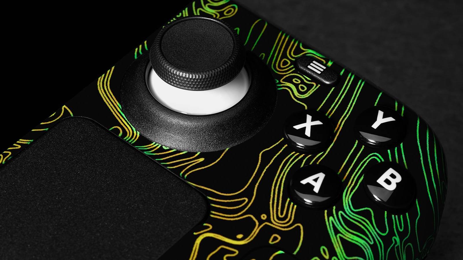 Dbrand-Steam-Deck-Green-Damascus-Vinyl