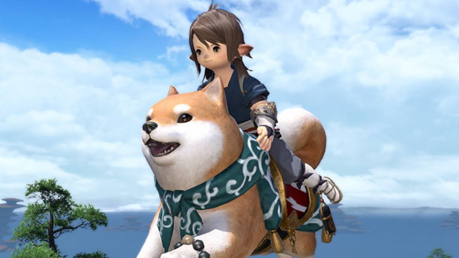 Lalafell race final fantasy xiv lalafell dog