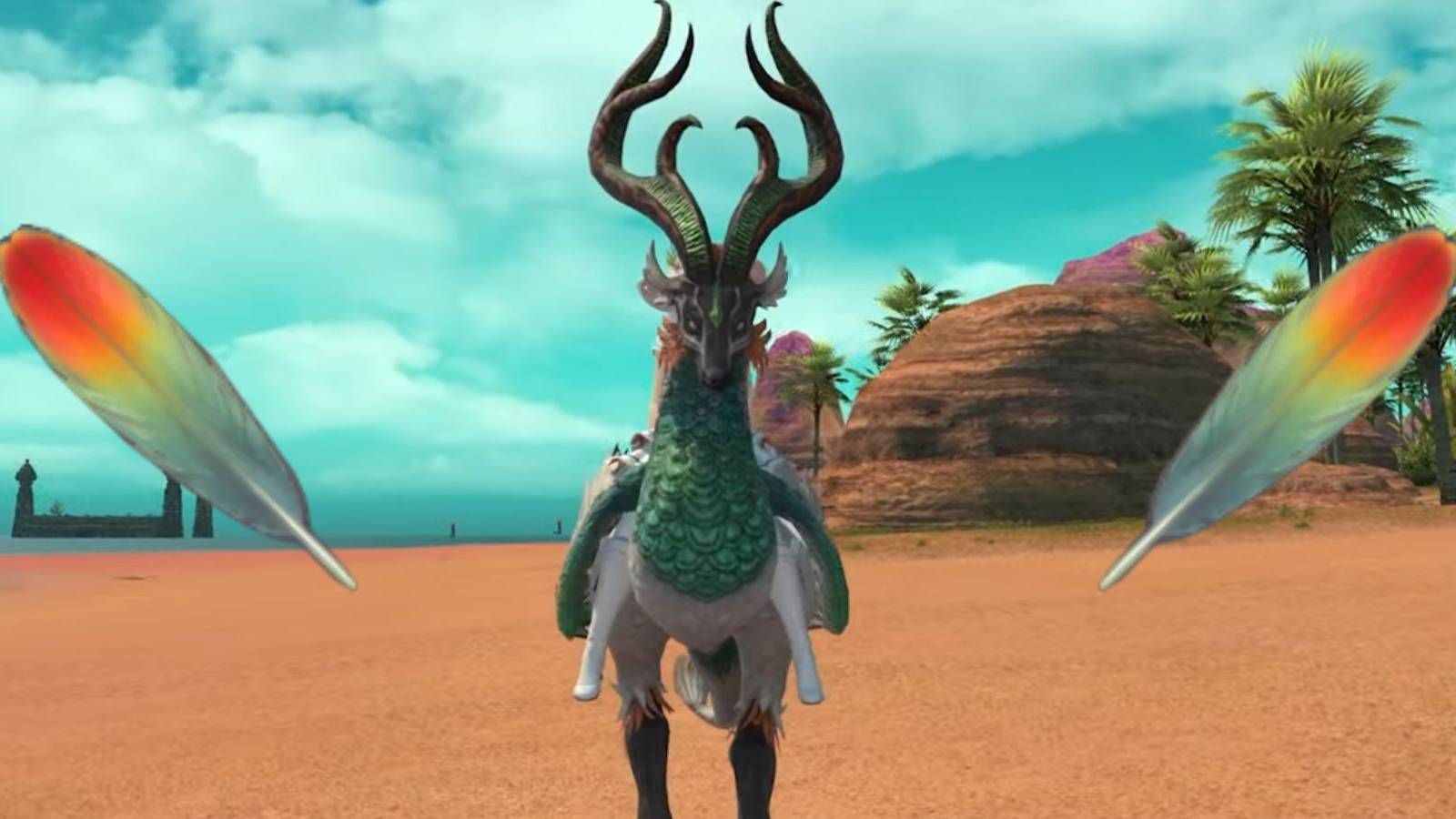 final fantasy 14 how to unlock Alkonost Mount