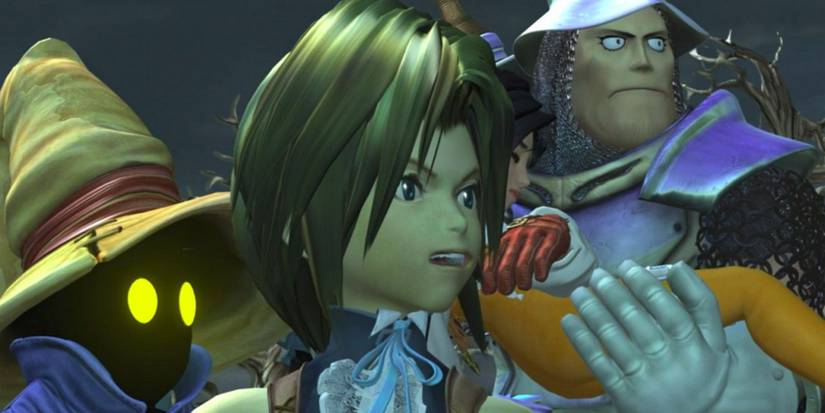 Vivi, Zidane, Steiner and Garnet, FF9