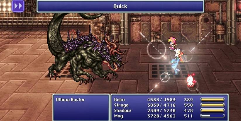 Final Fantasy Fun Techniques- FF6 Pixel Remaster Quick Spell