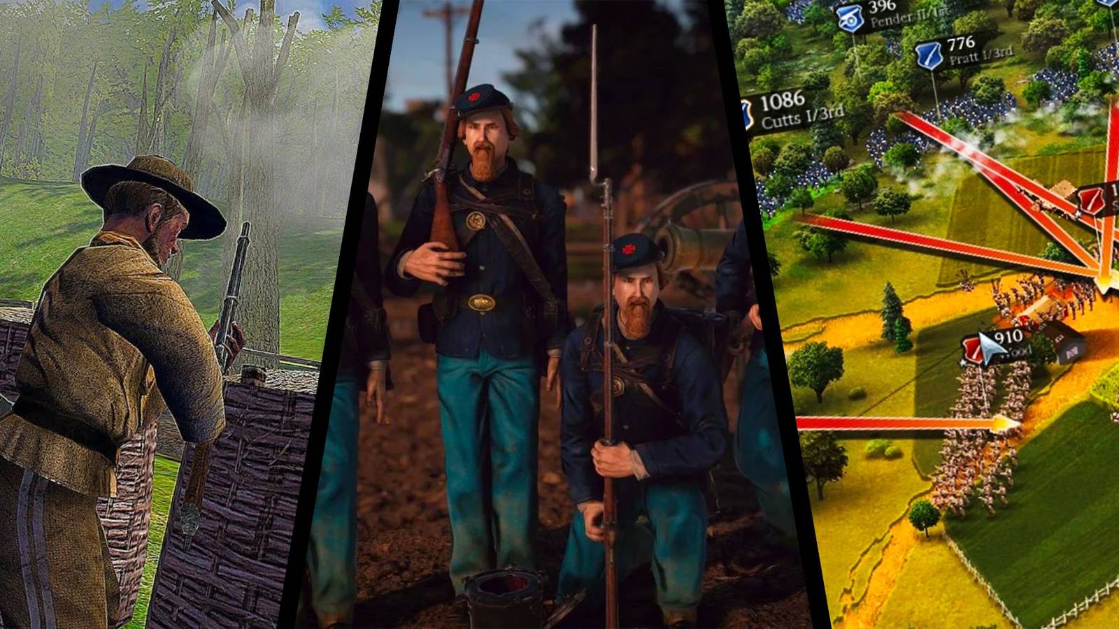 American Civil War, Strategy Games, FPS