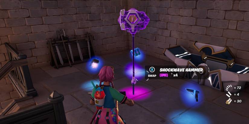 chest with shockwave hammer inside