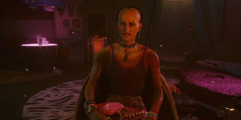 fingers in his ripperdoc office