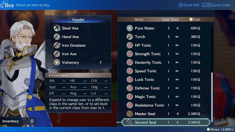 fire emblem engage how to change classes