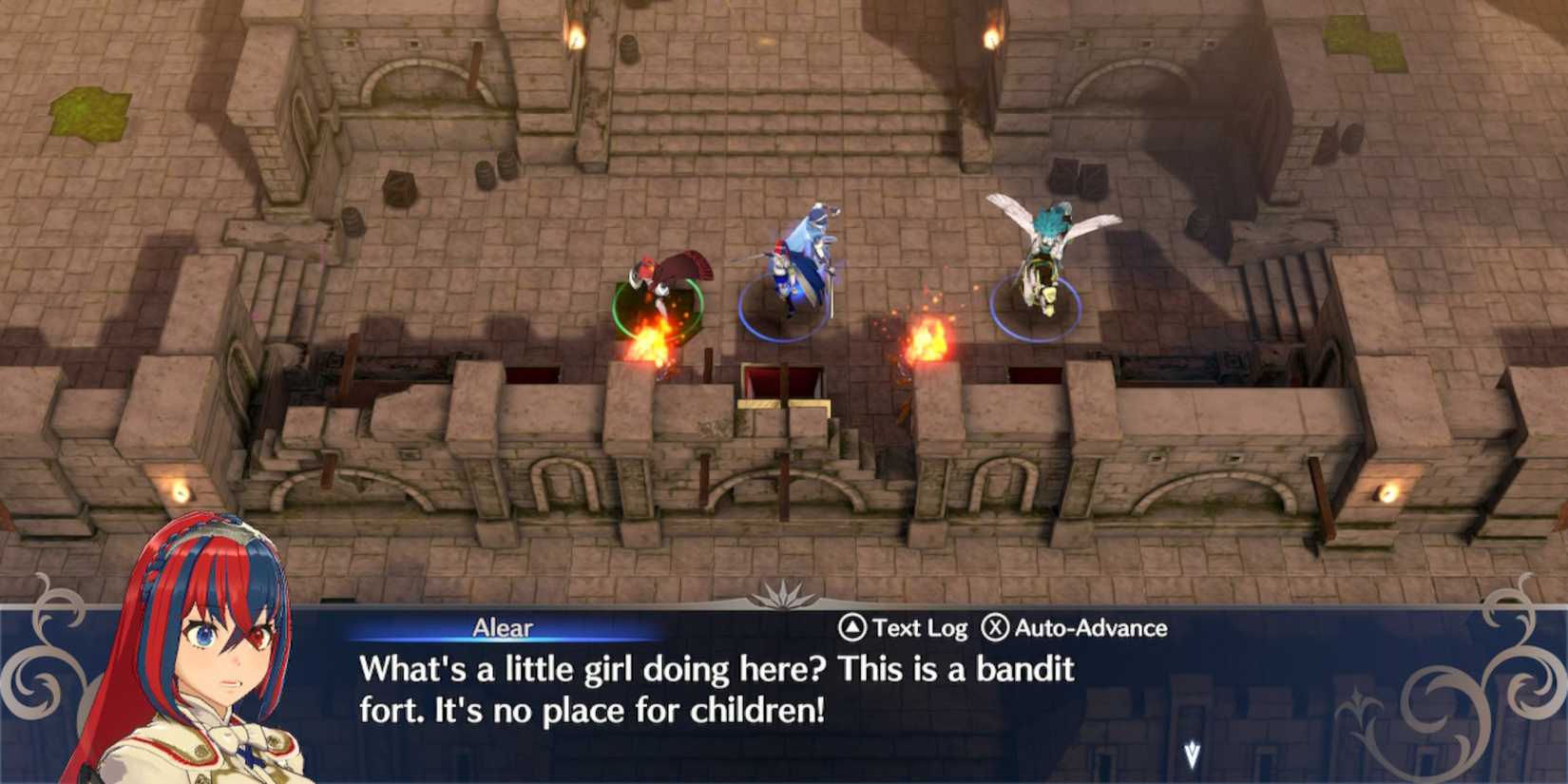 Fire Emblem Engage a battle in Chapter 7
