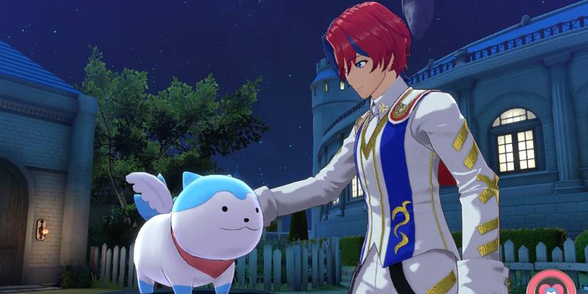 Petting Sommie in Fire Emblem Engage