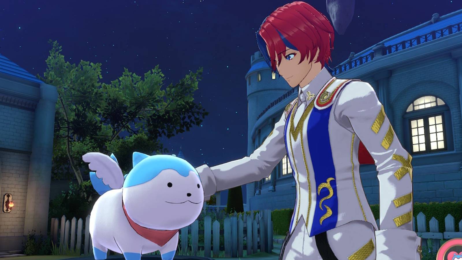 Petting Sommie in Fire Emblem Engage