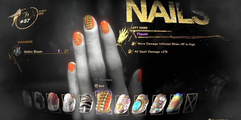 Forspoken Flaunt Nails