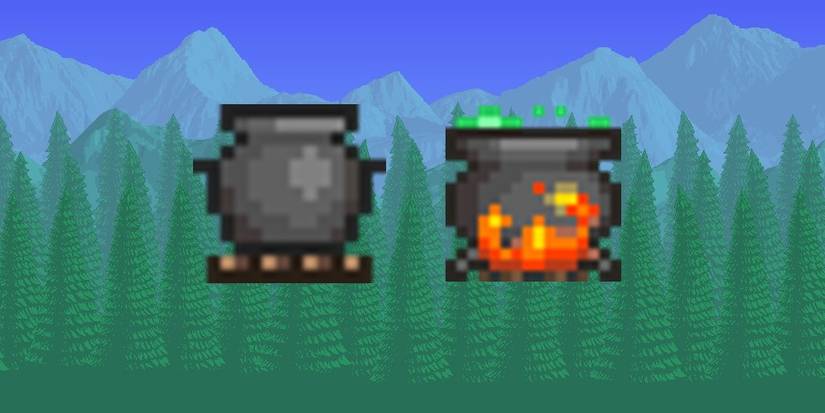 Terraria, Cooking Pot & Cauldron