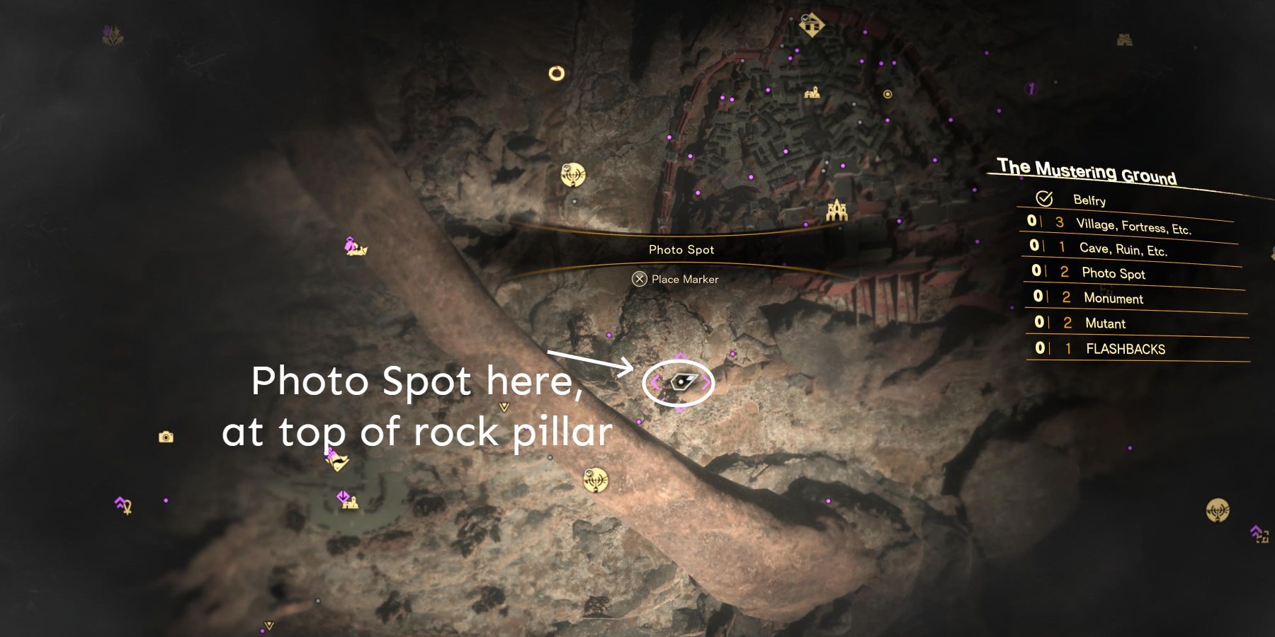 Forspoken-Photo-Spots-Mustering-Ground-1-Map