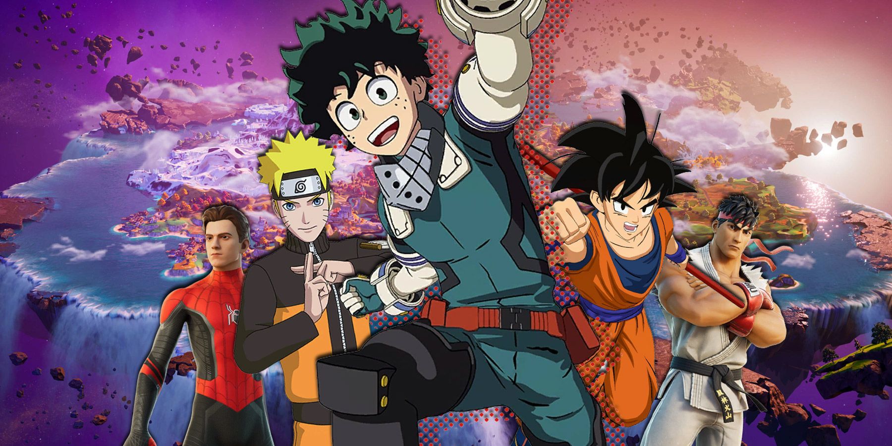 Fortnite ganha parceria com anime My Hero Academia