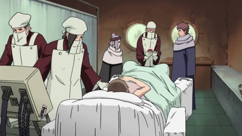 Gaara being born
