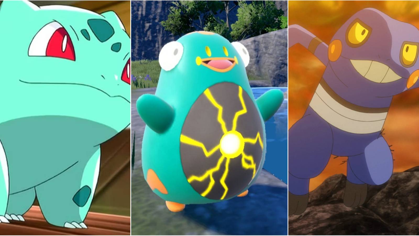 frog pokemon feature